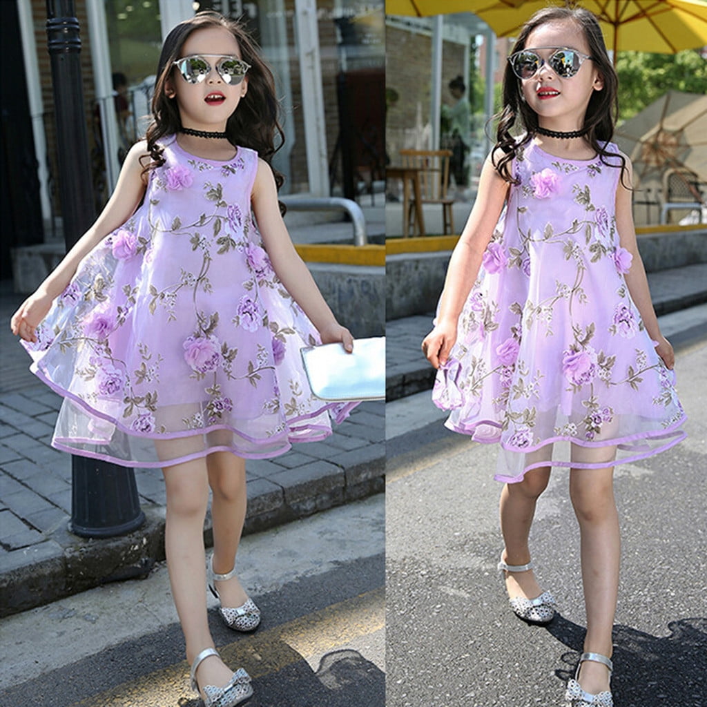 fcity.in - Summer Wear Cotton Tops 7 Years Girl Dresses 8 Years Girl Dress 9
